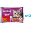 WHISKAS Adult 52x85g Classic Sets krmivo pro kočky v želé, kousky s hovězím a drůbežím, jehněčím a kachním masem