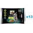 SHEBA Kitten výběr příchutí, kapsičky 52x85 g, kompletní krmivo pro koťata v omáčce, kousky s: losos, kuřecí maso