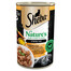 SHEBA konzerva 400g Nature's Collection s krůtím, drůbežím srdcem a rybím olejem s mrkvovou oblohou v terině