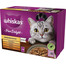 WHISKAS kapsička pro dospělé 48x85g Drůbeží krmivo v želé s: kuřecím, krůtím, drůbežím, kachním masem