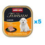 ANIMONDA Vom Feinsten Junior Kuře & krůtí srdce 5 x 150 g