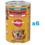 PEDIGREE konzerva ADULT s hovězím masem v želé 6x 1200 g