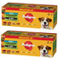 PEDIGREE Adult kapsičky 80x100g Mix příchutí v omáčce - kuřecí, hovězí, krůtí a jehněčí