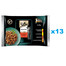 SHEBA Selection šťavnaté Smaki kapsičky 52x85 g kompletní krmivo pro dospělé kočky v omáčce, kousky s kuřecím a hovězím masem, kuřecím, jehněčím, kachním a krůtím masem