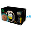 SHEBA Nature’s Collection Drůbeží Smaki tácky 32x85 g kompletní mokré krmivo pro dospělé kočky v omáčce, kousky s kuřecím a krůtím masem