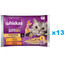 WHISKAS Adult sáček 52 × 85 g Creamy Variations mokré krmivo pro dospělé kočky v omáčce s: kuřecím masem a zeleninou, jehněčím masem a krůtím masem