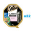 SHEBA Classics vanička 22x85 g Kompletní krmivo pro dospělé kočky s lososem
