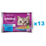 WHISKAS Adult 52x85g kapsičky Rybí pochoutka - krmivo pro dospělé kočky v želé s: lososem, tuňákem