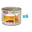 ANIMONDA Carny Adult konzervy pro kočky 6 x 200g