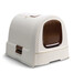 CURVER WC kočka kryté domek Rattan 39x39x51cm