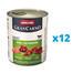 ANIMONDA Gran Carno Hovězí & kachní srdce12 x 800 g