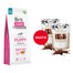 BRIT Care Grain-free Puppy suché krmivo s lososem 12 kg + WOOLF Chicken And Rawhide Twister 2 x 100 g sušená kůže obalená kuřecím masem ZDARMA