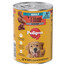 PEDIGREE Adult 400 g konzerva pro dospělé psy se 3 druhy: hovězím, jehněčím a kuřecím, v paštice
