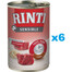 RINTI Sensible Wołowina z ryżem 6x400 g