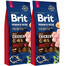 BRIT Premium By Nature Adult Large L 2 x 15 kg