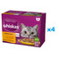 WHISKAS Adult sáček 48×85 g Drůbeží hostina mokré krmivo pro dospělé kočky v želé s: kuřecím masem, kachnou, drůbeží a krůtím masem