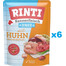 RINTI Kennerfleisch Junior kuře 6x400 g kapsička pro psy