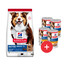 HILL'S Science Plan Canine Mature Adult Lamb & Rice 14 kg pro starší psy + 4 konzervy ZDARMA