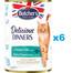 BUTCHER'S Delicious Dinners, karma dla kota, kawałki z rybą morską w galaretce, 400g x 6