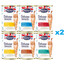 BUTCHER'S Delicious Dinners Mix chutí v želé 12x400g kousků s kuřecím masem, zvěřinou, pstruhem, mořskými rybami, hovězím masem