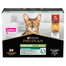 PURINA PRO PLAN Vícebalení sterilizovaného krmiva pro sterilizované kočky s hovězím a kuřecím masem 10x85g