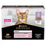 PURINA PRO PLAN Delicate Digestion s krůtou v omáčce Multipack 10x85g mokré krmivo pro kočky s citlivým trávicím systémem