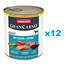 ANIMONDA GranCarno Adult losos a špenát 12x800g