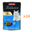 ANIMONDA Vom Feinsten Fines mit Filets Adult Filet z drůbeže a tresky 24x85g konzevy pro kočky