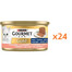 GOURMET Gold Mus s lososem 24x85g konzervy pro kočky
