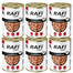 RAFI Classic Hovězí v omáčce 6x1240 g konzervy pro psy všech plemen