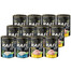 RAFI Cat Adult Mix příchutí 12x400 g s treskou a kuřetem, konzervy pro kočky