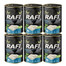 RAFI Cat Adult s treskou 6x400 g mokré krmivo pro kočky