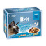 BRIT Premium by Nature Cat Delicate Fillets in Gravy Family Plate 24x85g mokré krmivo v omáčce pro dospělé kočky