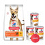 HILL'S Canine Adult 1+ Performance 14 kg kuřecí krmivo pro aktivní psy + 3 konzervy krmiva HILL's ZDARMA