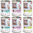RAW PALEO Monoprotein Adult 6x400g Mix Chutí, krmivo pro psy