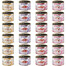 SUPER RAFI Mini Mix 4 Chutě 24x185g konzervy pro psy malých plemen