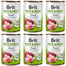 BRIT Pate&Meat duck 6x400 g paštika s kachním masem