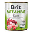 BRIT Pate&Meat Duck 800 g paštika s kachním masem