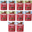 CARNILOVE Dog Soft Mix příchutí 10x200g měkké pamlsky pro dospělé psy
