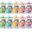 CALIBRA Joy Dog Yummy Sada masových past pro psy Mix příchutí 10 x 100g