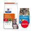 HILL'S Prescription Diet Feline Urinary Stress + Metabolic c/d Stress Multicare 8 kg + ZDARMA stelivo pro kočky 6 kg