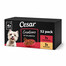 CESAR Creations Kuřecí s hráškem a Hovězí s mrkví v želé 52x100 g krmivo pro dospělé psy