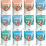 SCHESIR Kočičí sada Mix 4 příchutí 12x85g