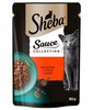 SHEBA Sauce Collection Beef 85g kousky hovězího masa v omáčce pro kočky