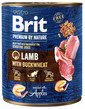 BRIT Premium by Nature Lamb with Buckwheat 800g konzerva pro psy