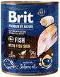 BRIT Premium by Nature Fish with Fish skin 800g konzerva pro psy