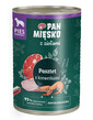 PAN MIĘSKO s bylinkami Paštika s krevetkami pro psy 400 g
