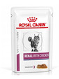 ROYAL CANIN Veterinary Diet Cat Renal Chicken Pouch 12x 85 g