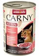 ANIMONDA Carny Kitten hovězí & krůtí srdíčka 400 g