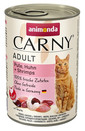 ANIMONDA Carny Cat Adult hovězí,krůta & krevety 400 g